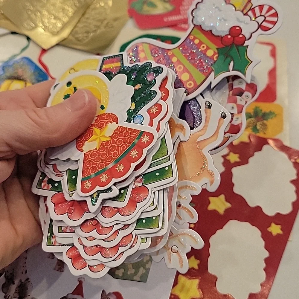 Christmas Gift Tag Sticker Bundle - Picture 5 of 6